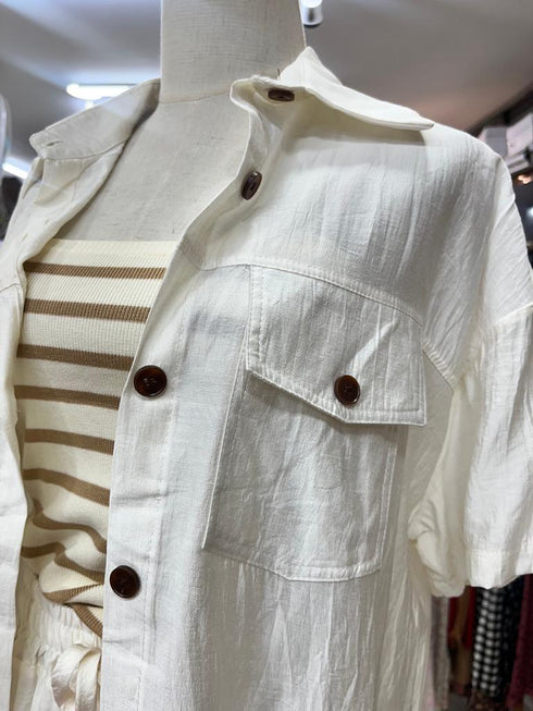 High Quality Collar Half sleeves Shirts With Tops and Shorts